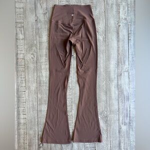align high rise mini flare pant lululemon 32” inseam color java